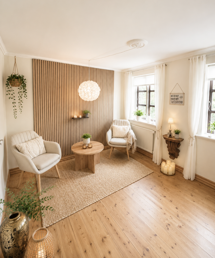 Gitte Algreens klinik – roligt terapirum